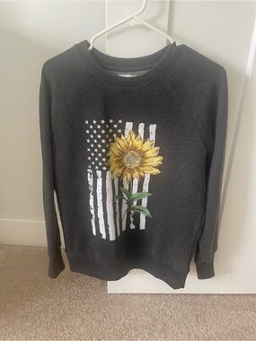 Maurices Charcoal Crewneck Sweatshirt
